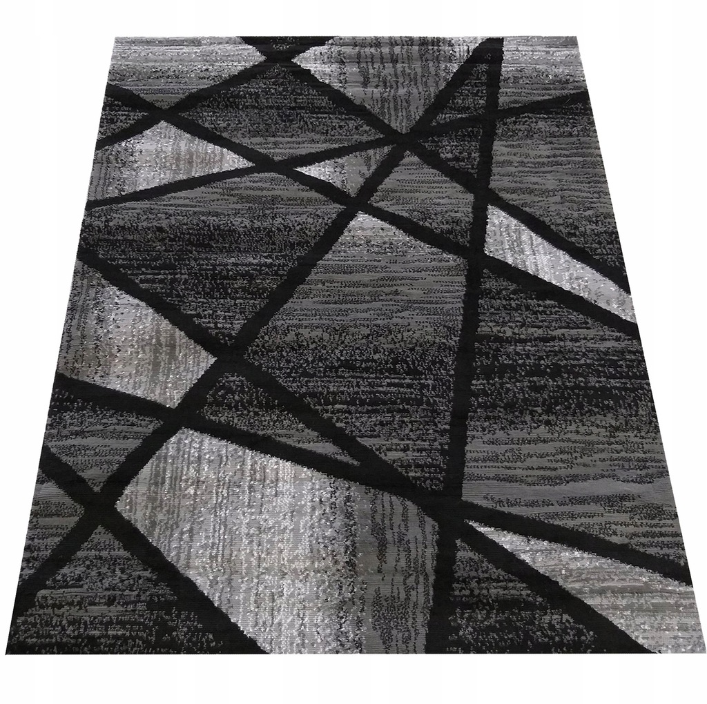 Купить Холст Soho 80x150 Дешевые ковры Ковер Серый Черный: отзывы, фото, характеристики в интерне-магазине Aredi.ru