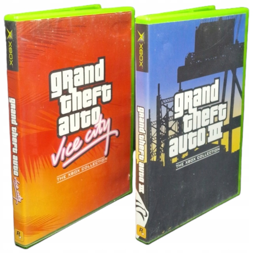 Gra GTA GRAND THEFT AUTO VICE CITY + GTA III COLLECTION THE XBOX