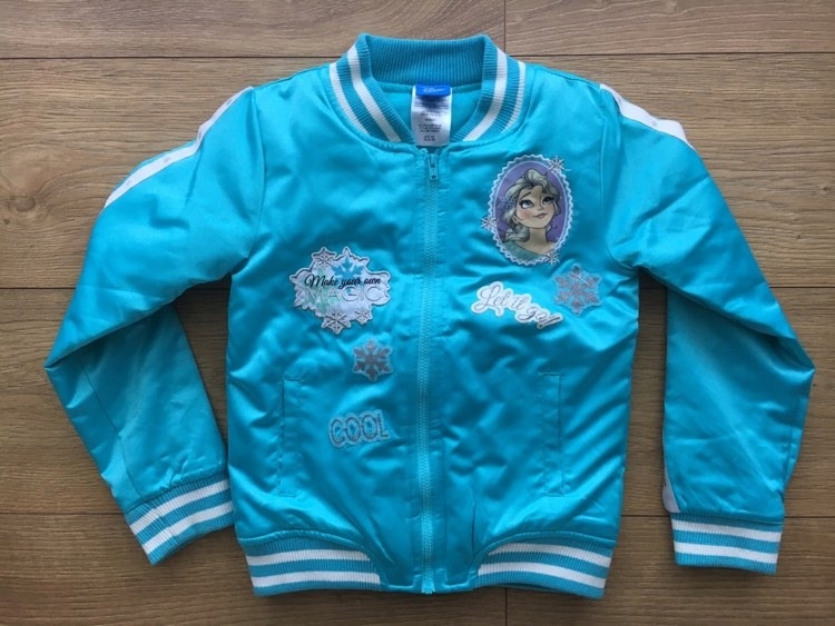 DISNEY KURTKA BOMBERKA ELSA KRAINA LODU 110 116