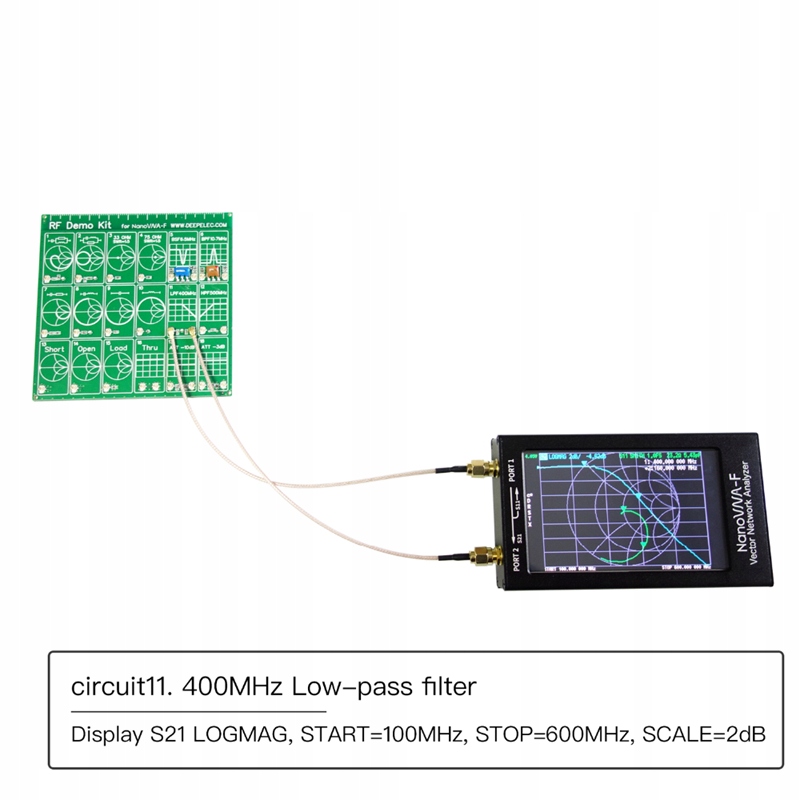 Купить Антенный анализатор NanoVNA F +RF DEMO 0,5–1500 МГц: отзывы, фото, характеристики в интерне-магазине Aredi.ru