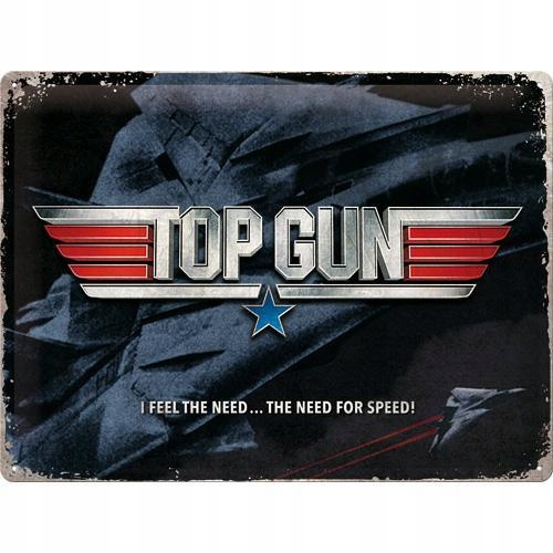 Tablica Top Gun Need For Speed 30x40 Nostal 23344