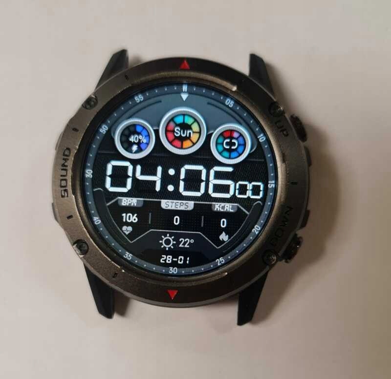 zegarek męski smartwatch Bluetooth rozmowy