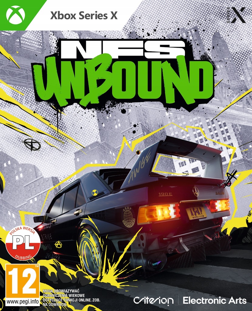 NFS Unbound Xbox Series X pudełko NOWA PL