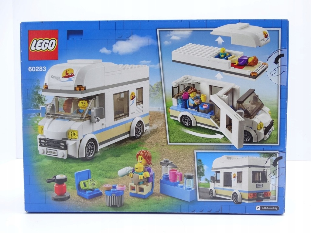 Klocki LEGO City 60283 Wakacyjny kamper 5+ - 12593648330 - oficjalne ...