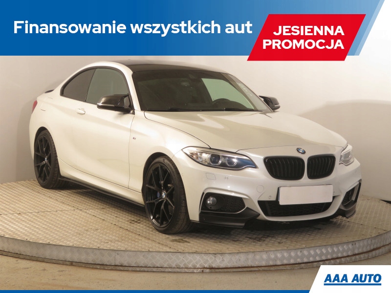 BMW 2 220 d , Serwis ASO, 187 KM, Automat, Skóra