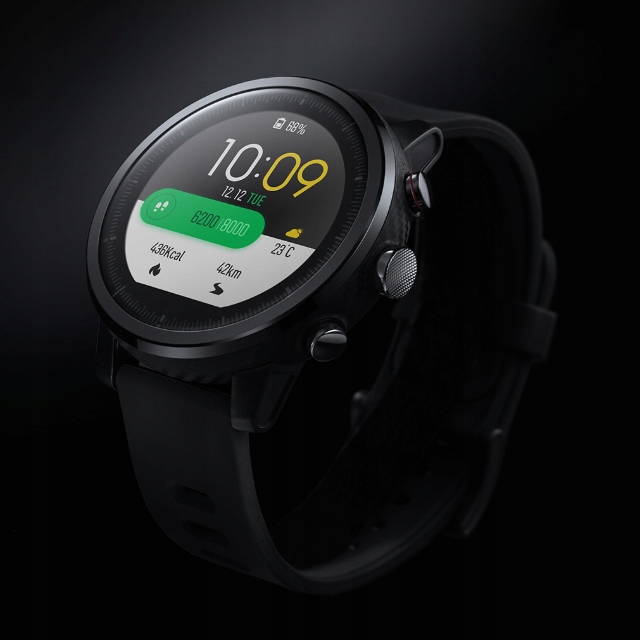 XIAOMI AMAZFIT 2 STRATOS SMARTWATCH BLUETOOTH CZAR - 7909362055 - oficjalne archiwum Allegro