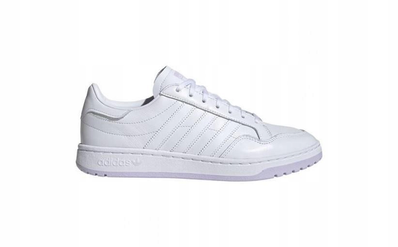 H1A039 BIAŁE SNEAKERSY SZNUROWANE ADIDAS 40