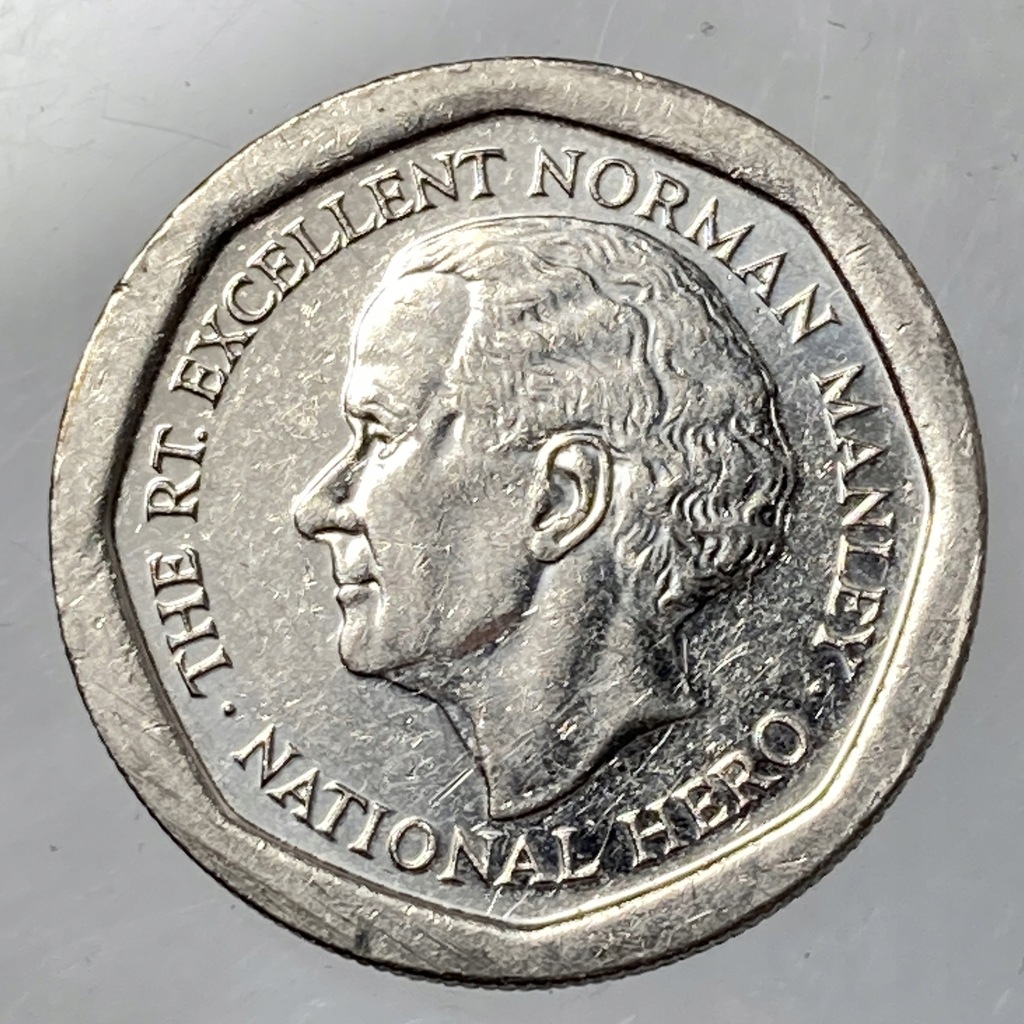 Jamajka 5 dolarów 1996 ładne