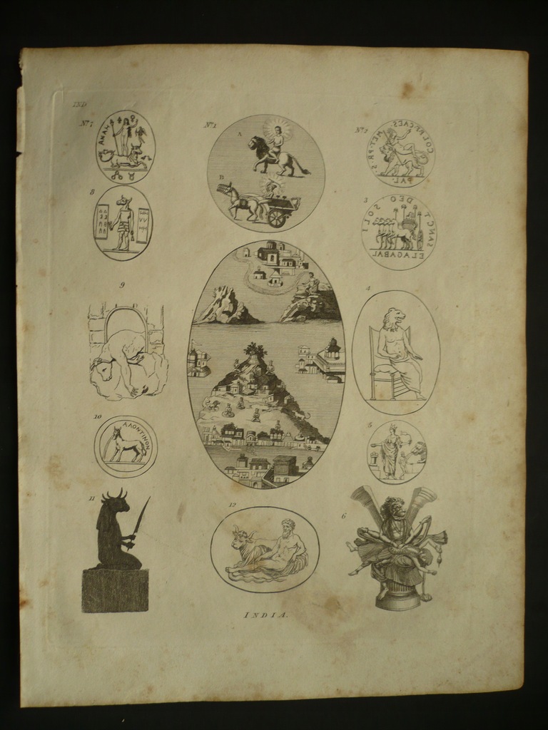 symbolica India, oryg. 1799