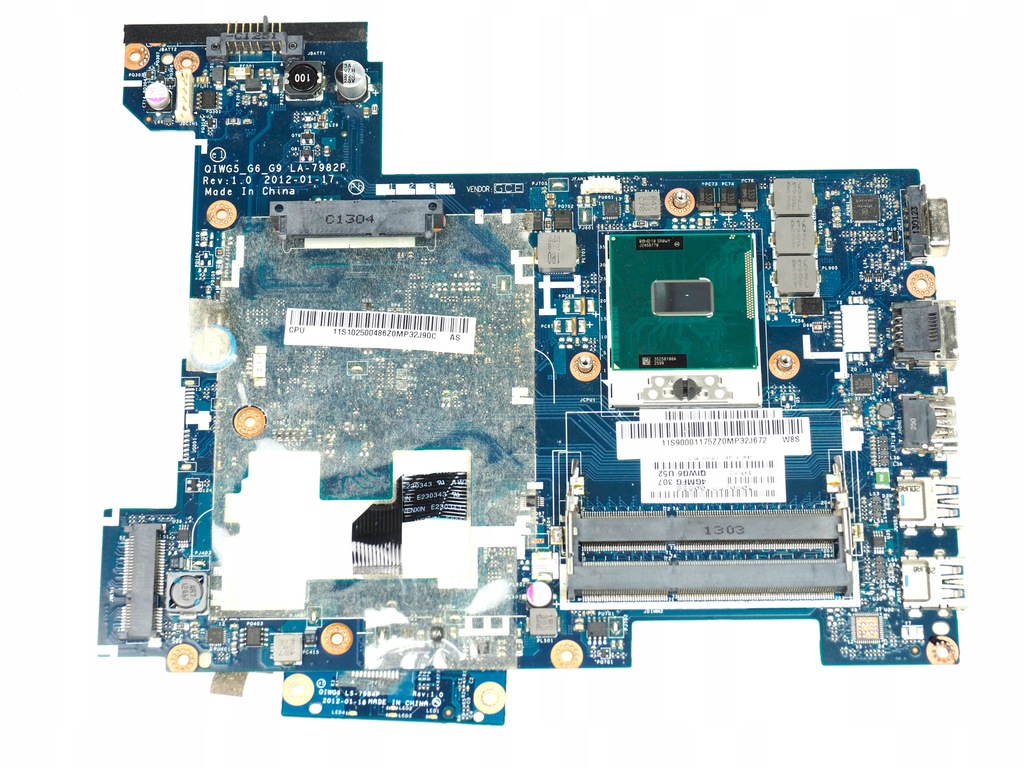 Lenovo G580 płyta Intel i5-3230M Intel HD