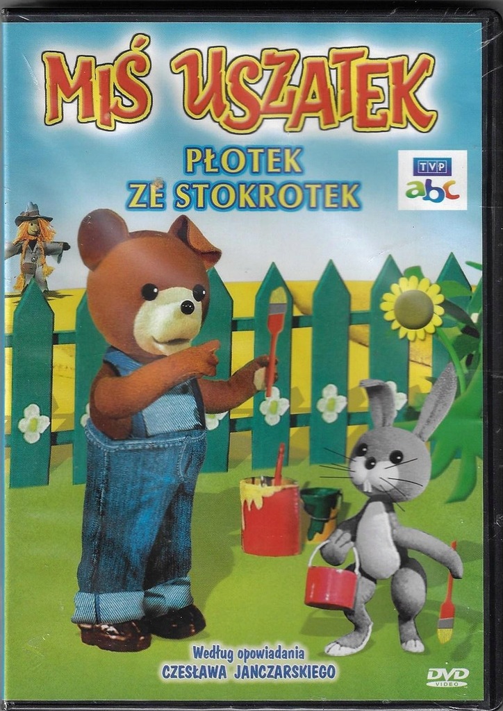 Miś Uszatek. Płotek ze stokrotek - DVD