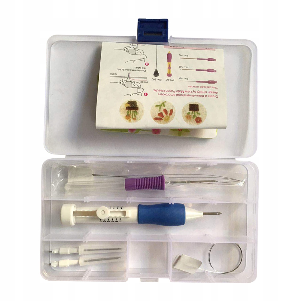 Embroidery Punch Needle Kit Stitching Tool Set Emb