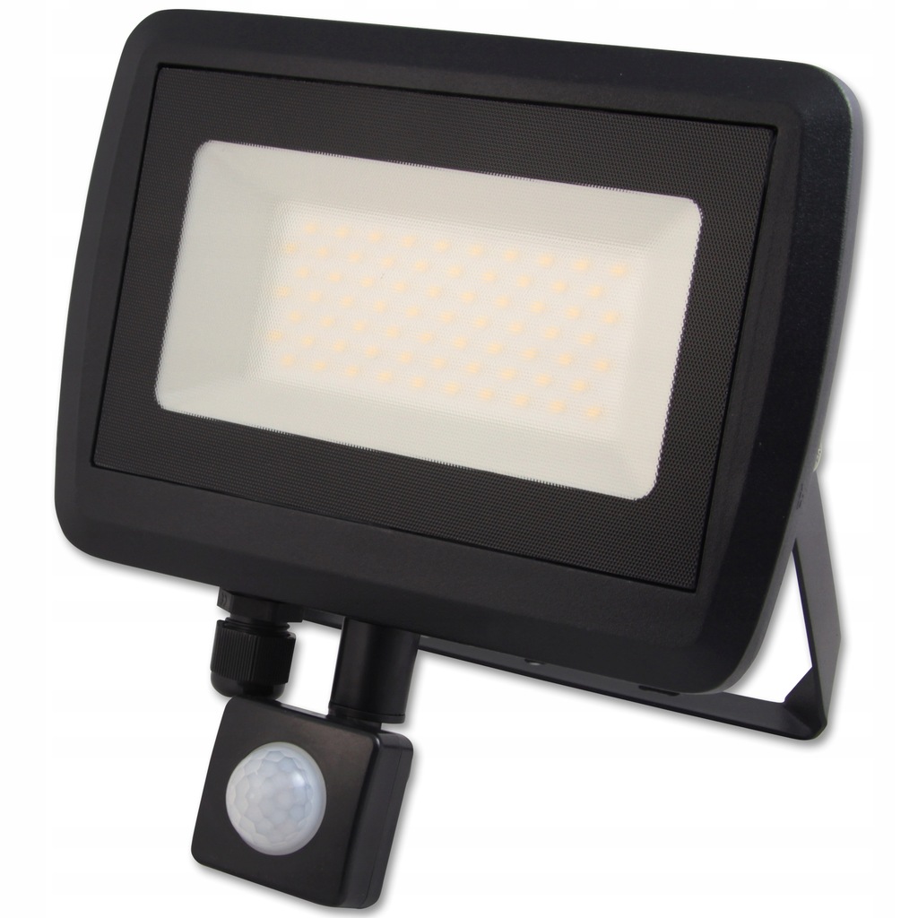 NAŚWIETLACZ HALOGEN LED 50W Z CZUJNIKIEM 4000K