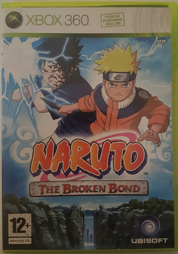 Naruto the broken bond xbox 360 gra ubisoft