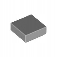 Lego Tile 1x1 LBGray 3070b 4211415 1szt New