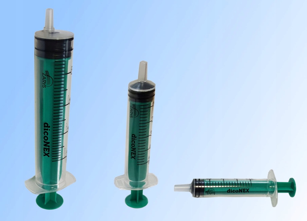 Strzykawka 3-częściowa - ZARYS - 5ml - 100 szt