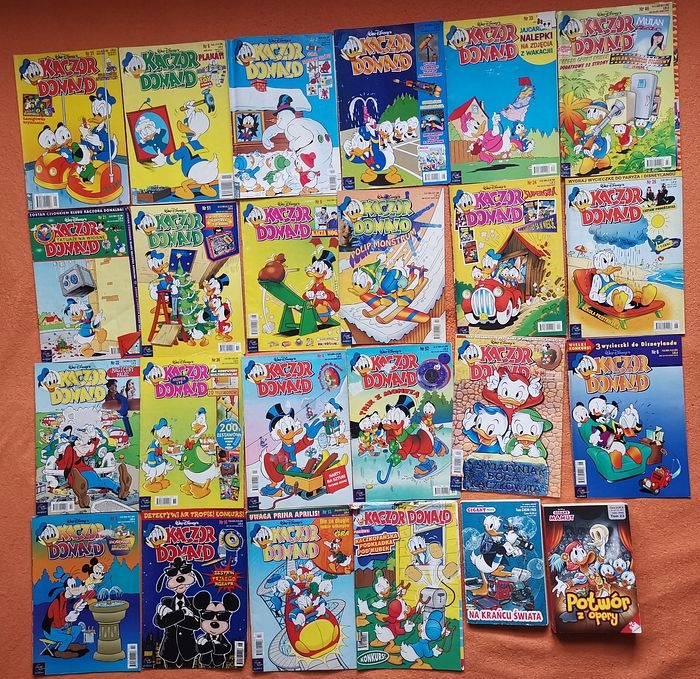 24x Komiks Kaczor Donald GIGANT 1996 00 czasopismo