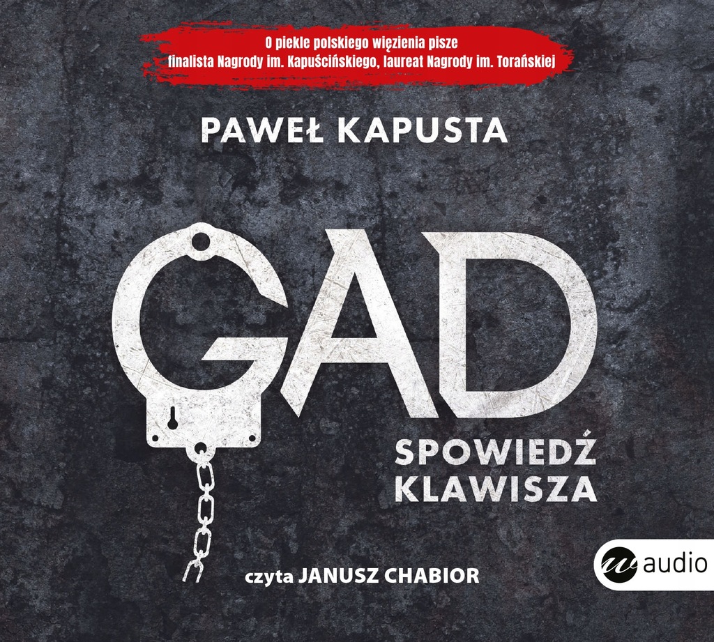 CD MP3 Gad spowiedź klawisza Paweł Kapusta WIELKA