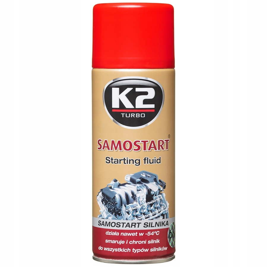 K2 SAMOSTART 400ml Preparat rozruchowy -54*C