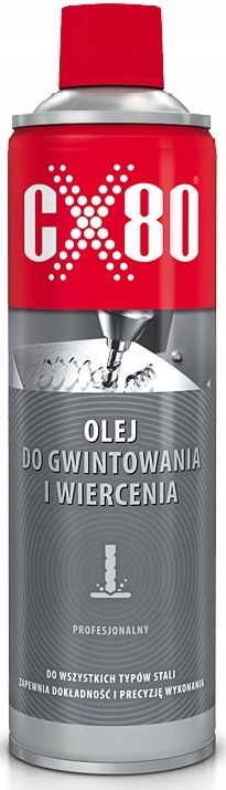 CX80 OLEJ DO GWINTOWANIA I WIERCENIA 500ML SPRAY