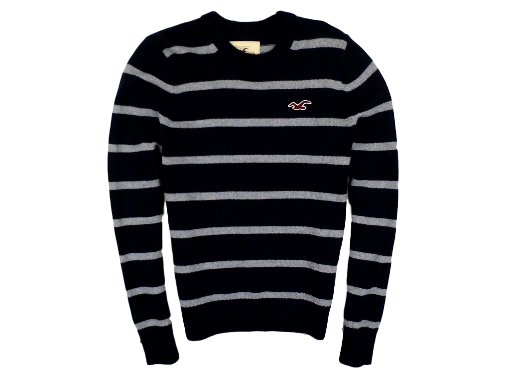 HOLLISTER SWETER MĘSKI WEŁNIANY ABERCROMBIE r. XL