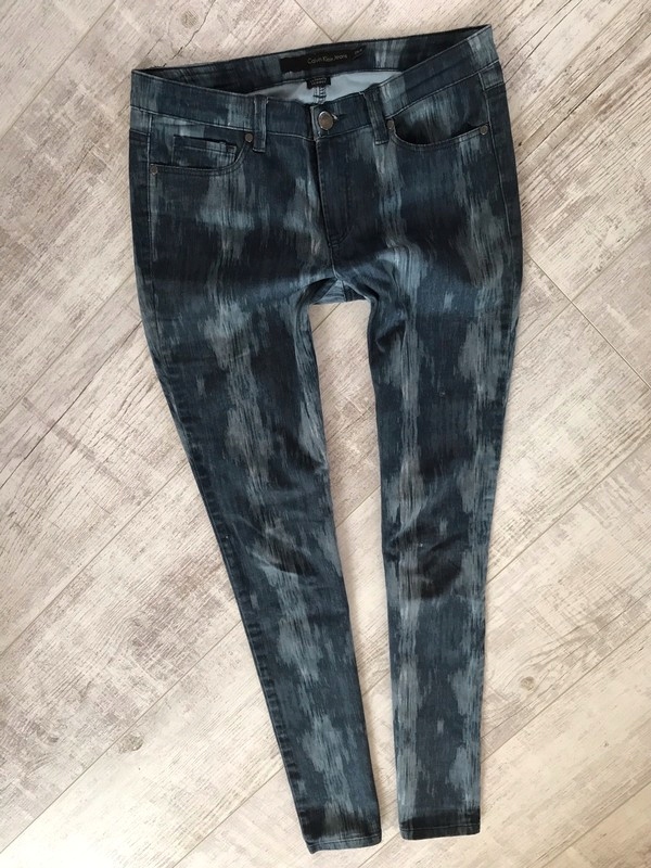 CALVIN KLEIN__ jeans spodnie RURKI___29 38/40 M L