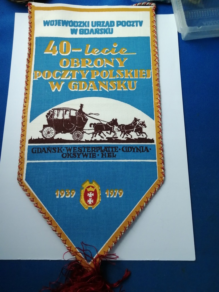 40LECIE OBRONY POCZTY POLSKIEJ W GDAŃSKU 1939-1979