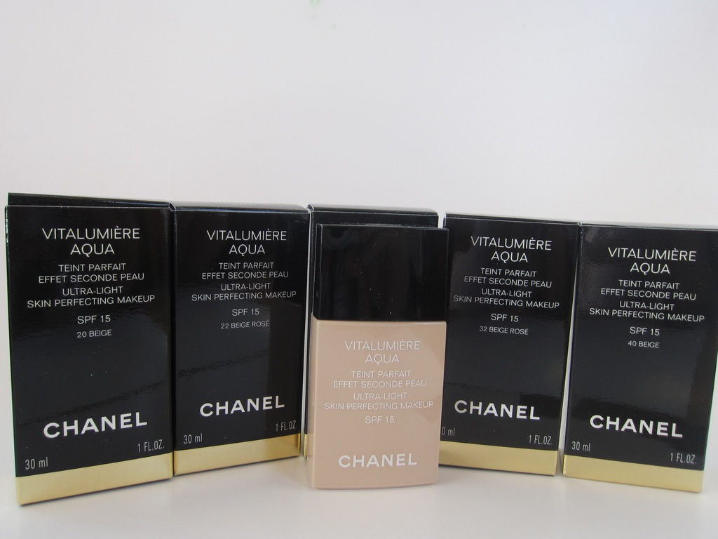 Chanel Vitalumiere Aqua Makeup 30ml kolory 22 - 7802909403 - oficjalne  archiwum Allegro