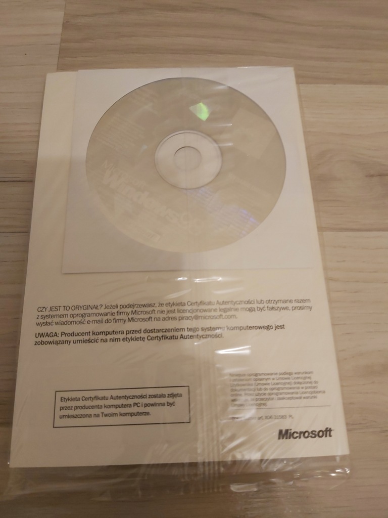 Oryginalny nośnik Windows 98 wyd. 2 + książeczka