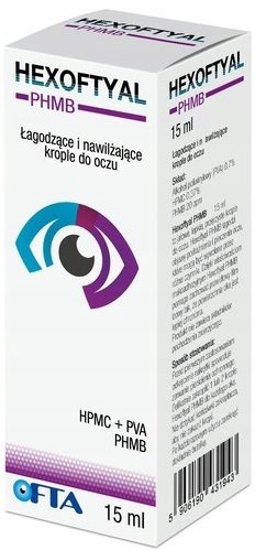 Hexoftyal, krople do oczu, 15 ml