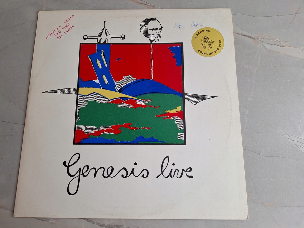 GENESIS Memories Of The Giant Knebworth '78 LP RED