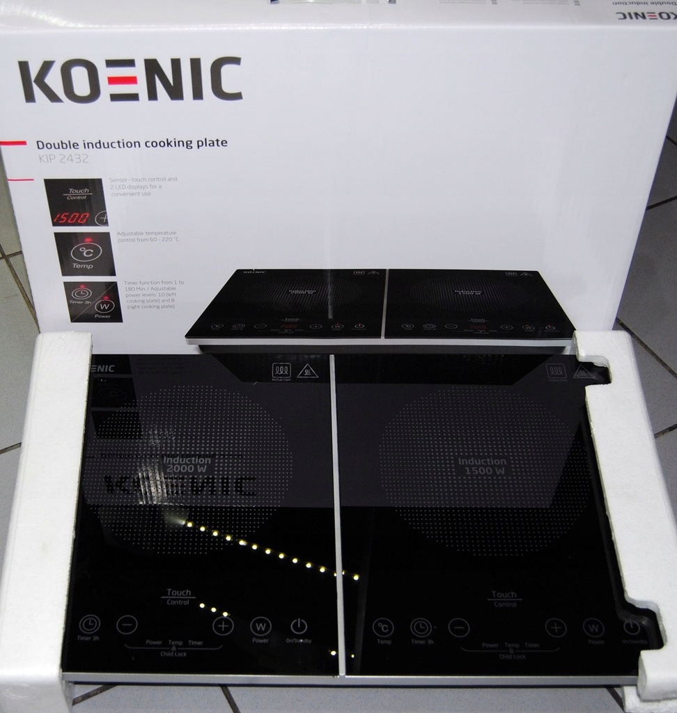 Płyta KOENIC KIP 2432 Double Induction Plate 7915546170 oficjalne