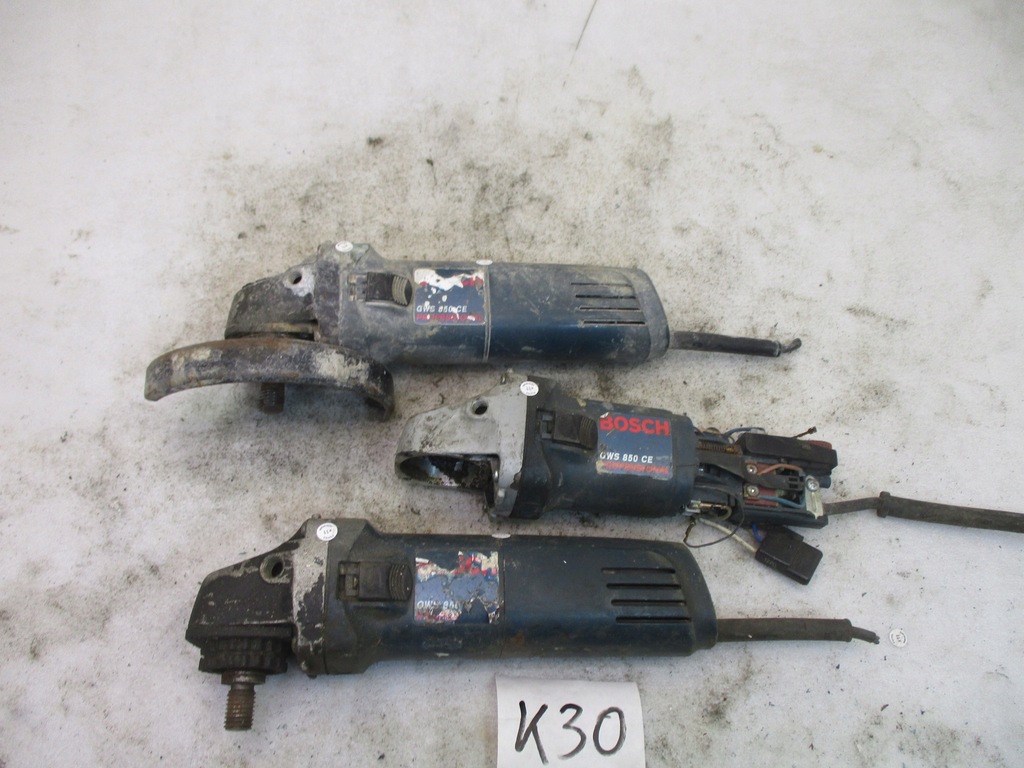 SZLIFIERKA KĄTOWA BOSCH GWS 850 CE - 12022226292 - oficjalne archiwum ...