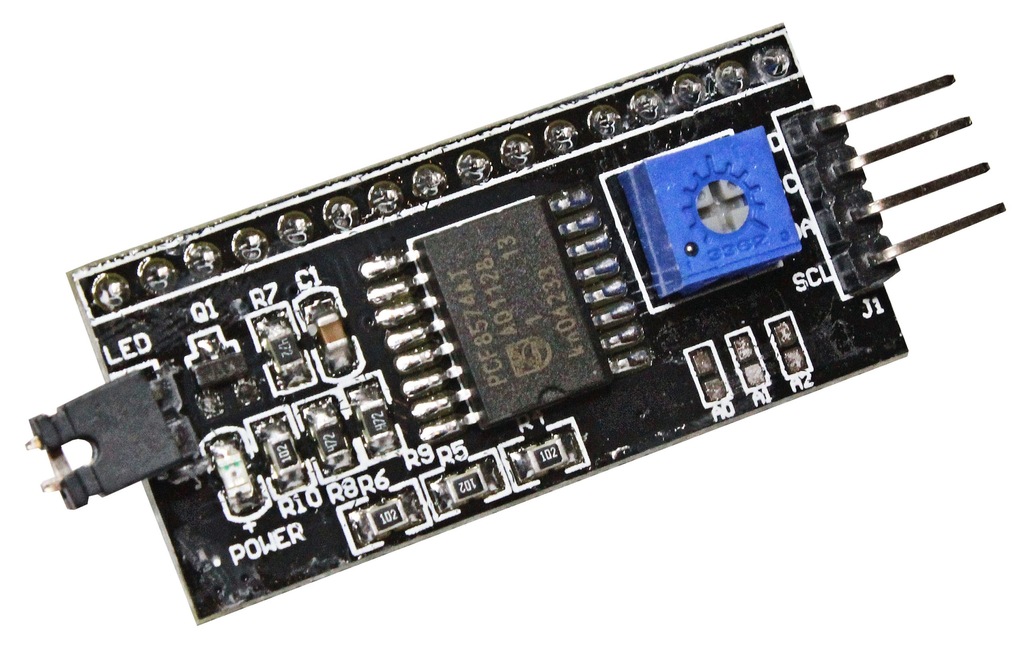 KONWERTER I2C LCD1602 2004 ARDUINO LUBLIN E1110