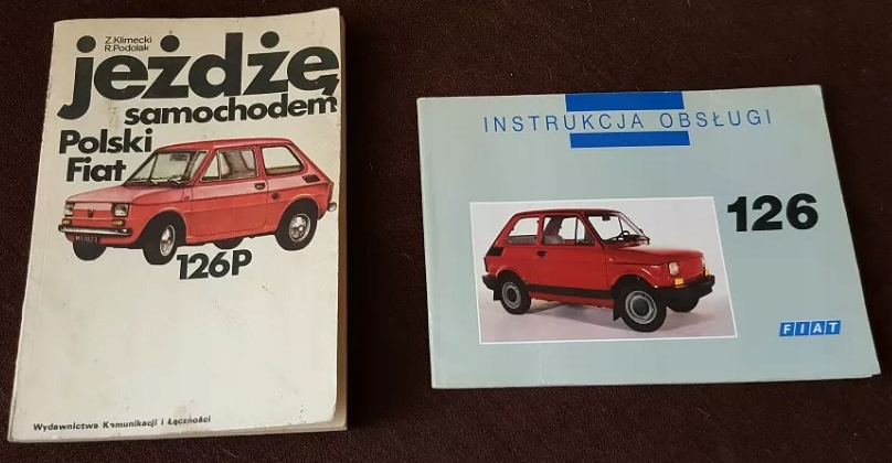 Książki Instrukcja Jeżdżę Fiat 126p Maluch