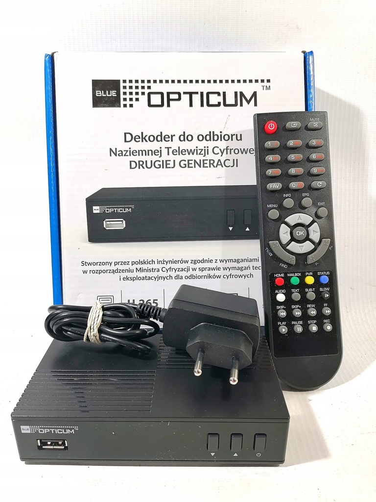 Tuner DVB-T2 Opticum R265 LITE