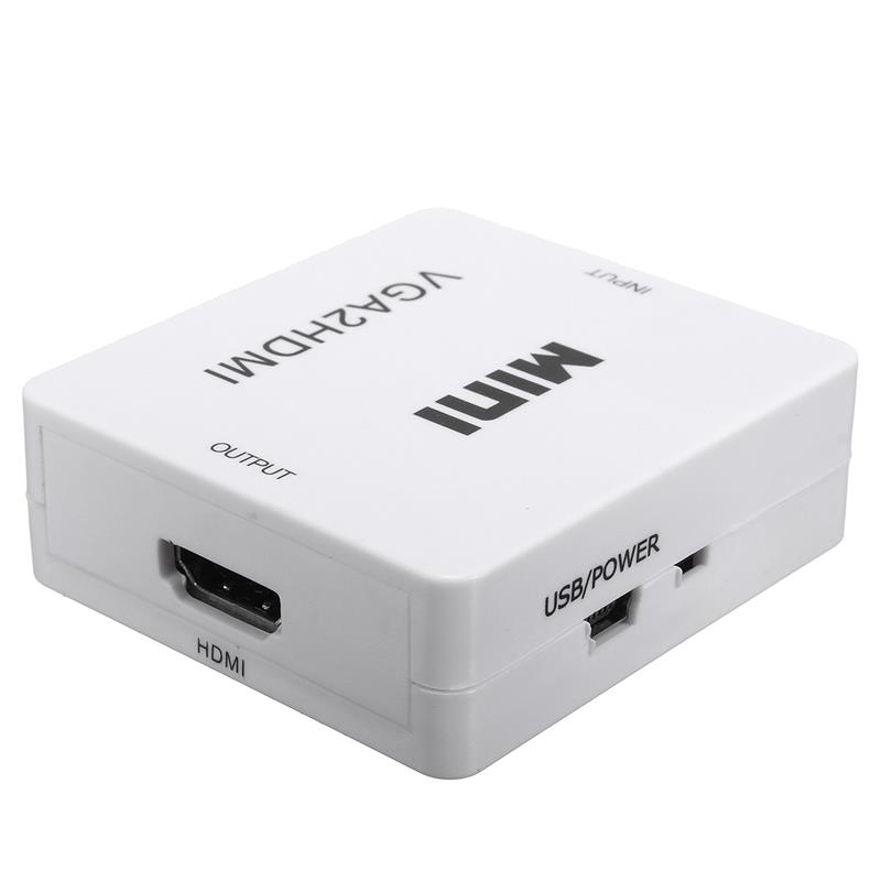 Купить АДАПТЕР АУДИОСИГНАЛА VGA-HDMI КОНВЕРТЕР FULLHD: отзывы, фото, характеристики в интерне-магазине Aredi.ru