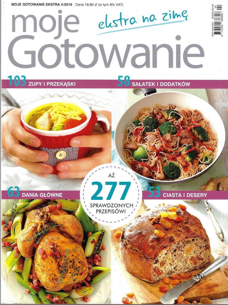 Moje gotowanie - Ekstra na zimę - 4/2016