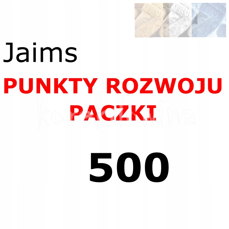 500PR do INWENTARZA PACZKI FOE J Jaims FORGE OF EMPIRES