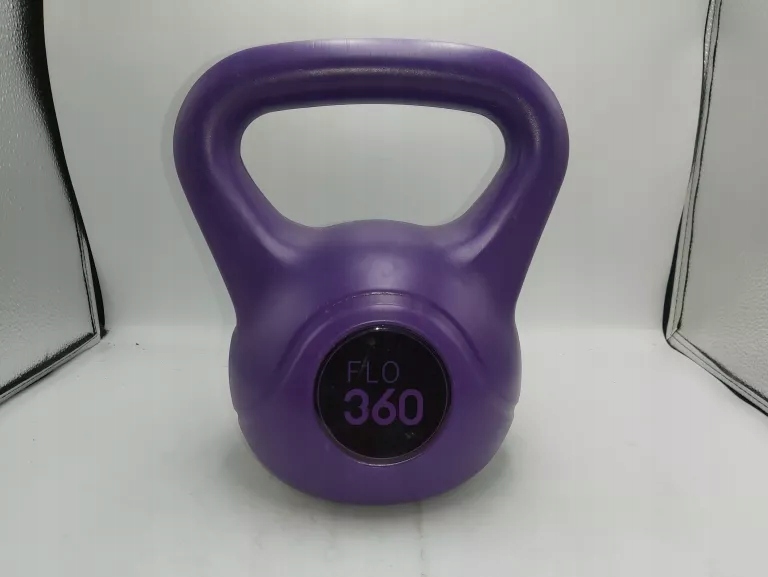 HANTEL KULA 10 KG FIOLETOWY KETTLEBELL