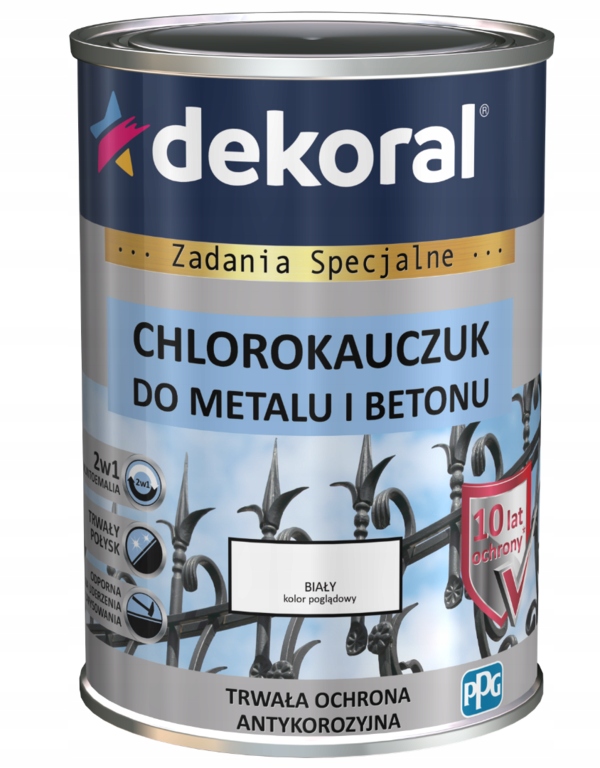 DEKORAL CHLOROKAUCZUK ZIELONY KANAD 0,9L
