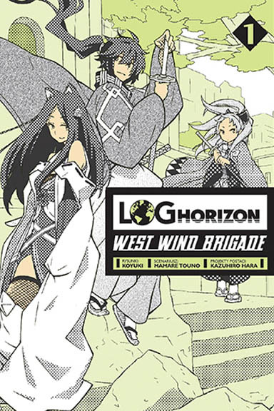 Log Horizon WWB 1 manga Japonia japoński komiks