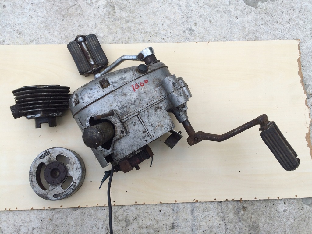Silnik S38 Żak Mr2 Ryś Mr1 B stary typ zapłonu - 9649418598