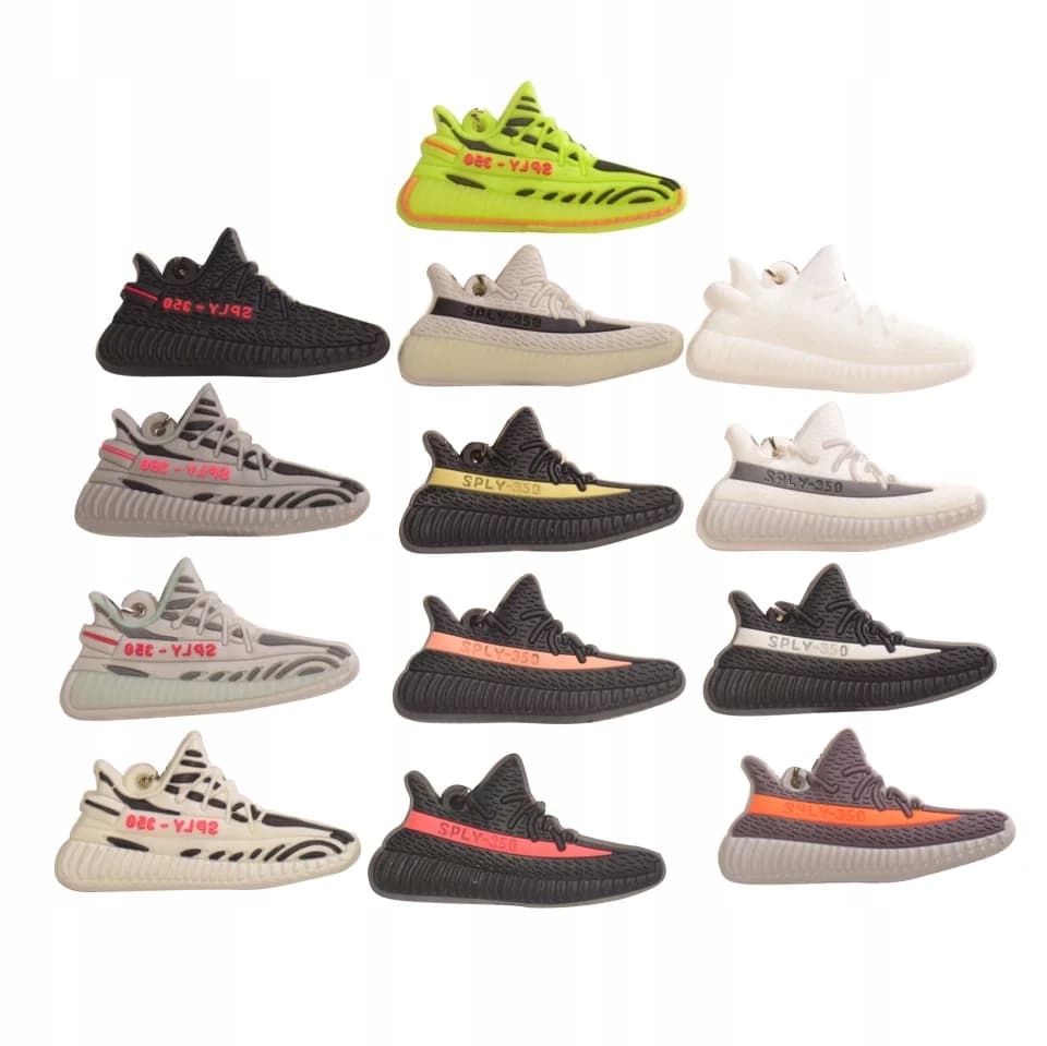 Brelok Yeezy Boost 350v2 Wszystkie modele - 8638078223 - oficjalne archiwum  Allegro