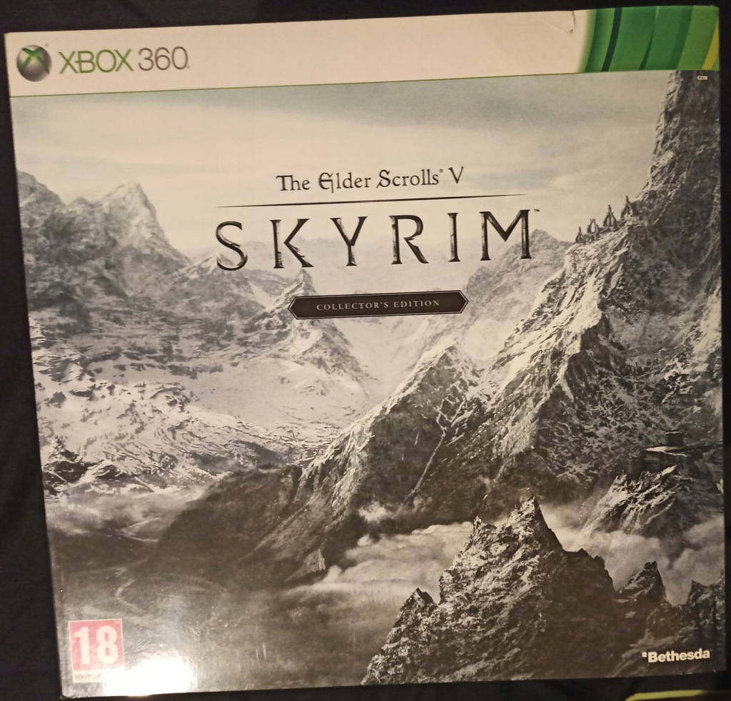 Skyrim Edycja Kolekcjonerska Xbox 360 nowa