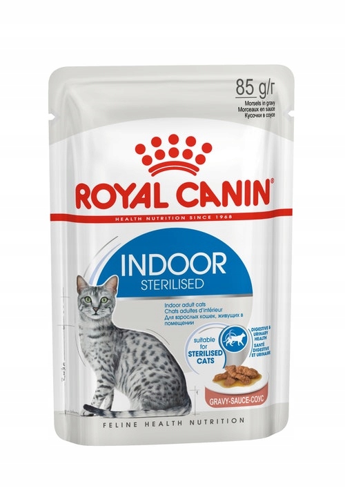 Royal Canin Indoor 12x 85g dla kota