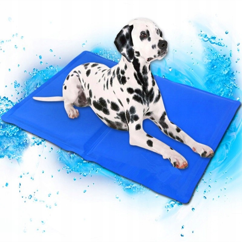 Mata chłodząca dla psa niebieska 30x40cm
