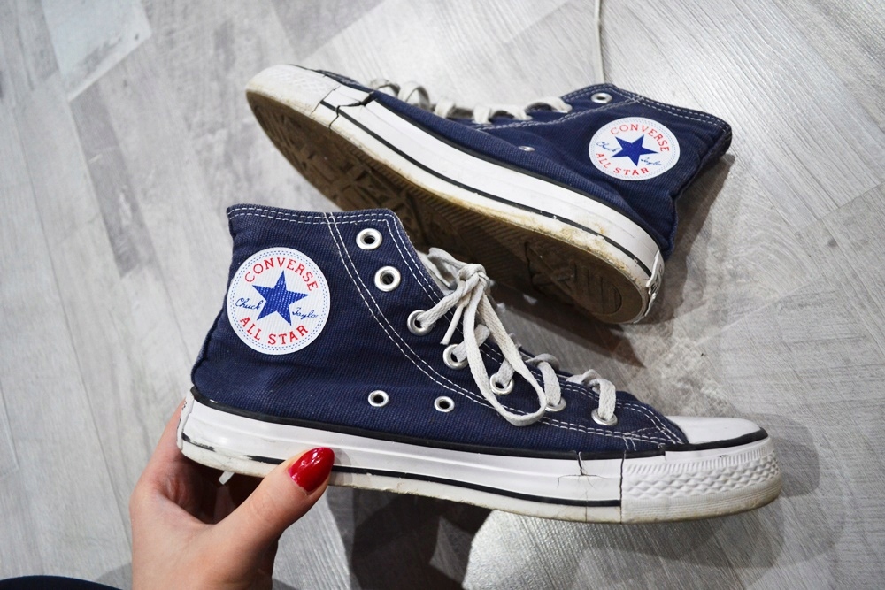 Granatowe trampki Converse All Strar 39 buty