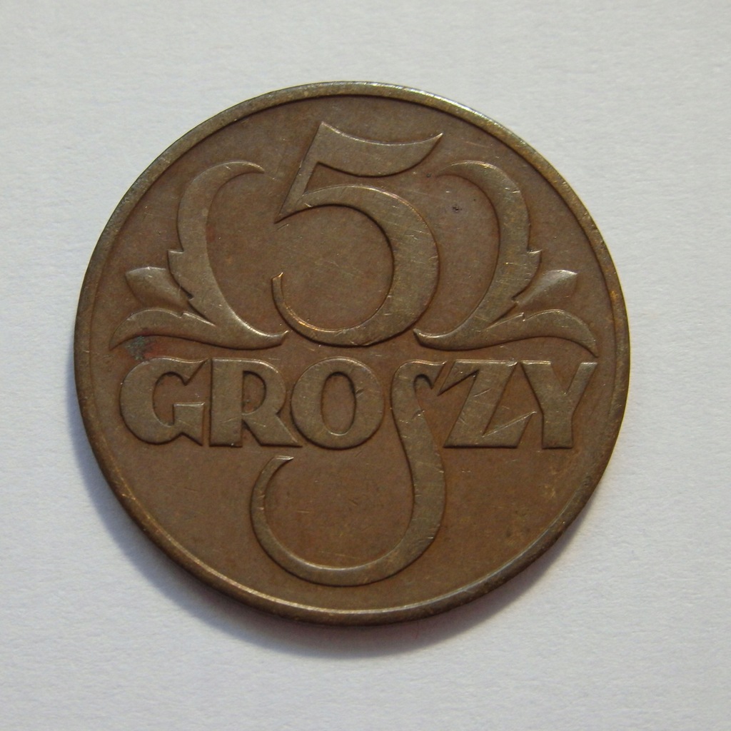 5 Groszy II RP 1937r. X4771