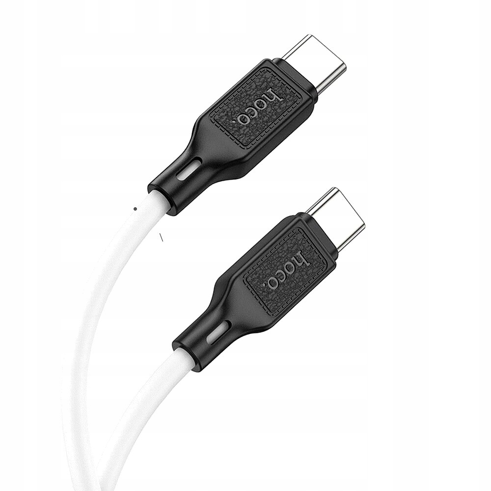 HOCO kabel Typ C do Typ C 3A 60W X90 1 m biały